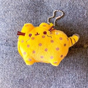 Pusheen Cheetah Leopard Keychain